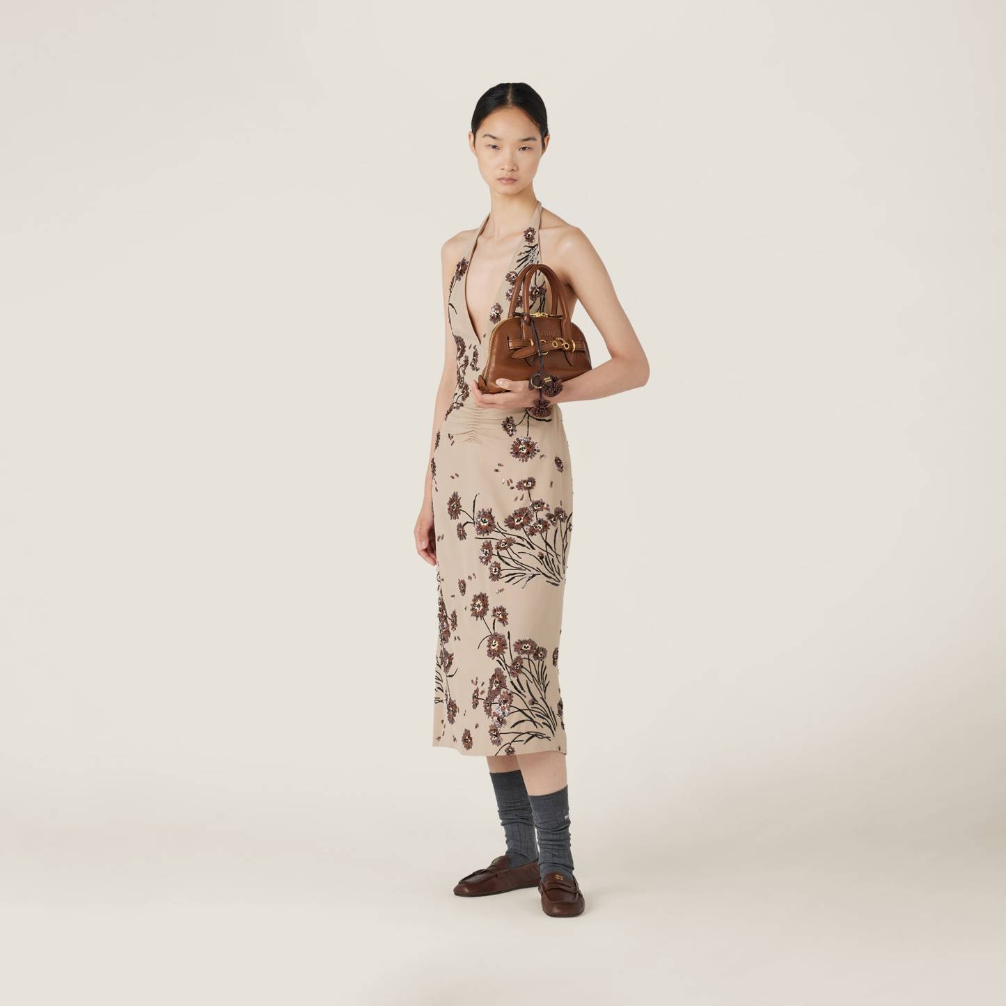 アバンチュール ナッパレザー トップハンドルバッグ