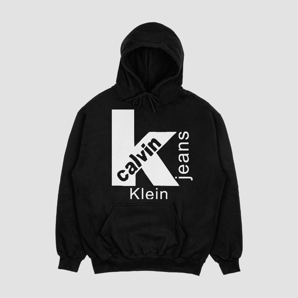 Calvin Klein 春秋カジュアルファッションシンプルアルファベットコットン連帽パーカー