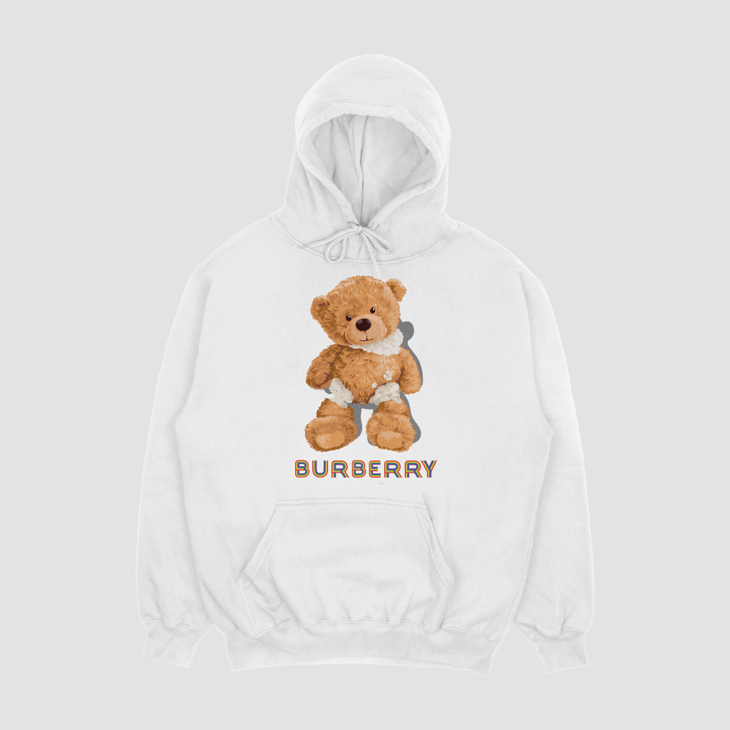 Burberry くまちゃんキャラクタープリントパーカー