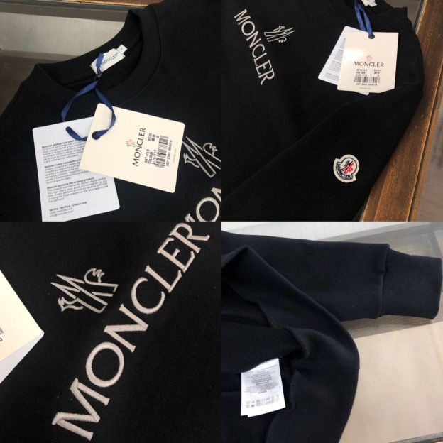 MONCLER モンクレール 新作パーカー トレーナー 長袖 ブランド 丸襟 カジュアル 人気  秋服 メンズ