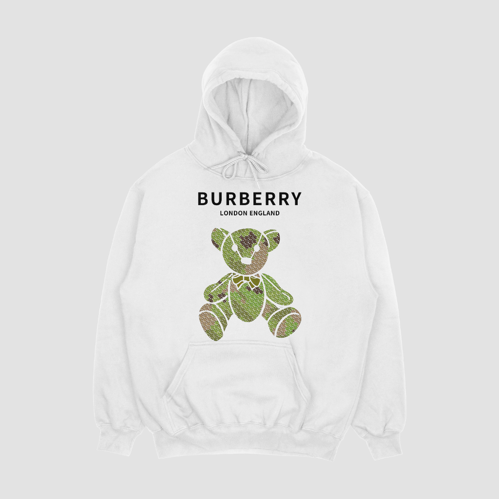 Burberry くまちゃんキャラクタープリントパーカー