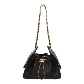 シャネル バッグ レディース CHANEL シャネル25 ミニハンドバッグ AS5631 B20304 94305 ブラック マットゴールド金具