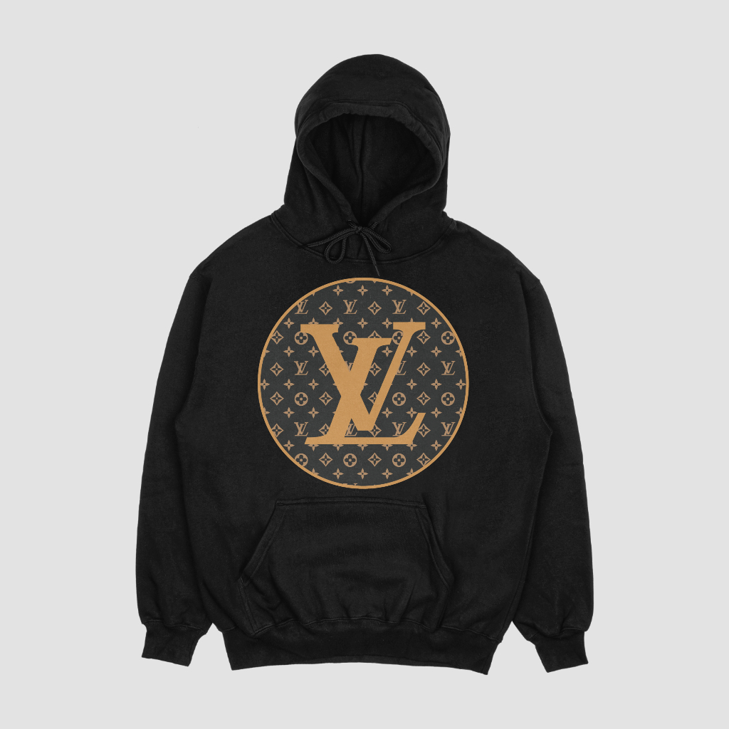 LOUIS VUITTON 連名印紙のパーカー