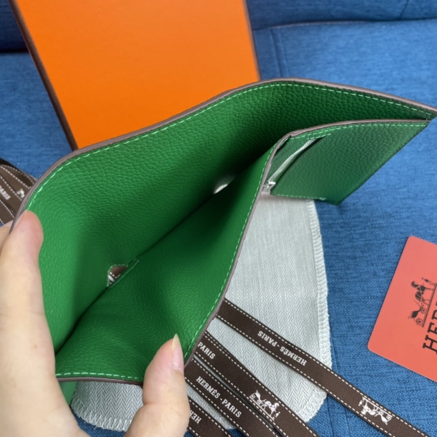 HERMES エルメス ベアン カードケース ブラック-JAPAN DUTY FREE