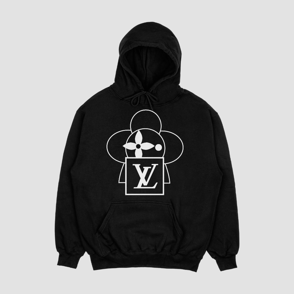 LOUIS VUITTON キャラクターアルファベットロゴプリントパーカー