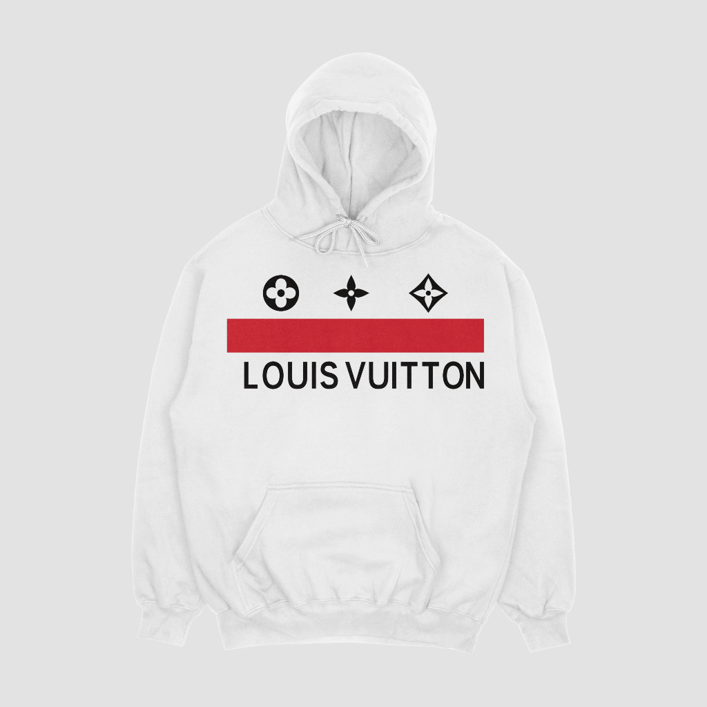 LOUIS VUITTON キャラクターアルファベットロゴプリントパーカー