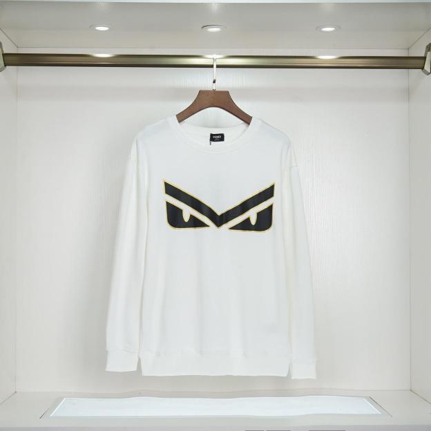 FENDI  パーカー フェンディ プレントおしゃれ カジュアル 丸首 通勤 通学 男女兼用