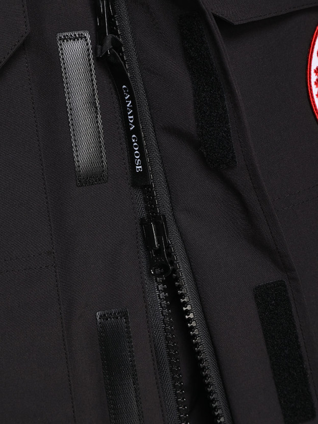 カナダグース ダウンジャケット メンズ CANADA GOOSE エクスペディション EXPEDITION ダウン フーデット パーカー ブルゾン クロ 黒 