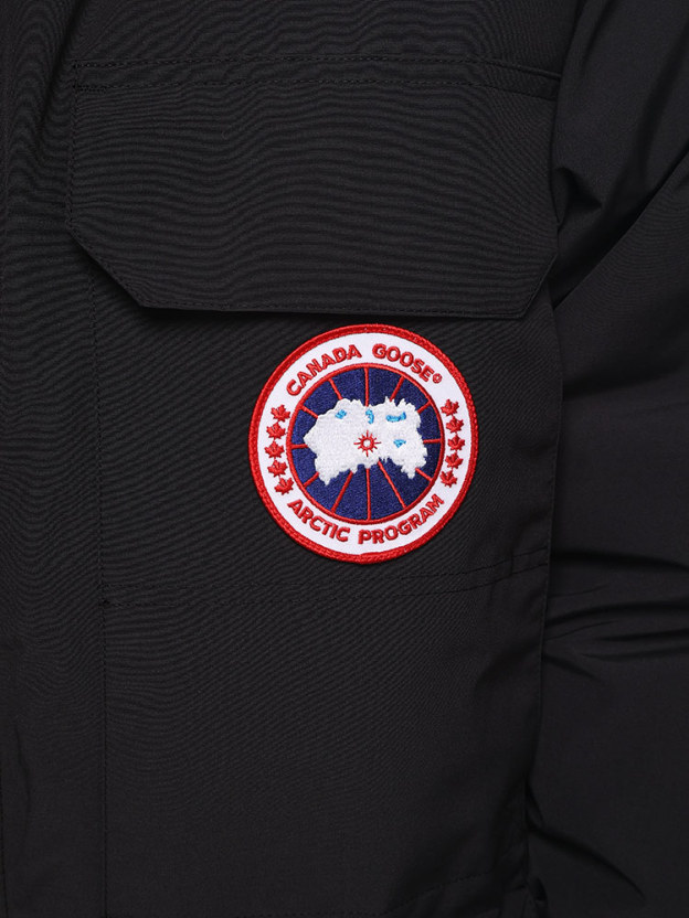 カナダグース ダウンジャケット メンズ CANADA GOOSE エクスペディション EXPEDITION ダウン フーデット パーカー ブルゾン クロ 黒 