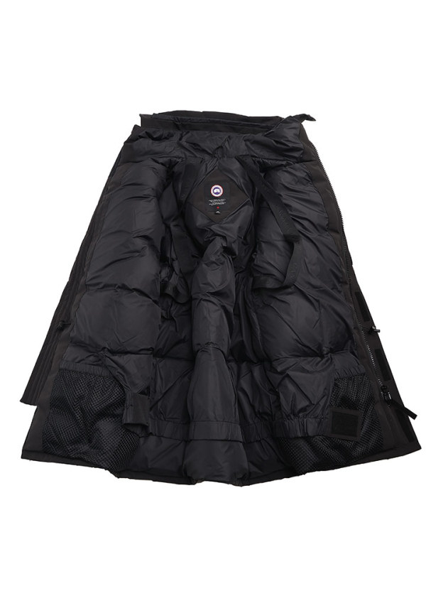 カナダグース ダウンジャケット メンズ CANADA GOOSE エクスペディション EXPEDITION ダウン フーデット パーカー ブルゾン クロ 黒 