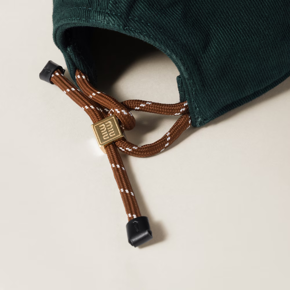 デニム ベースボールキャップ