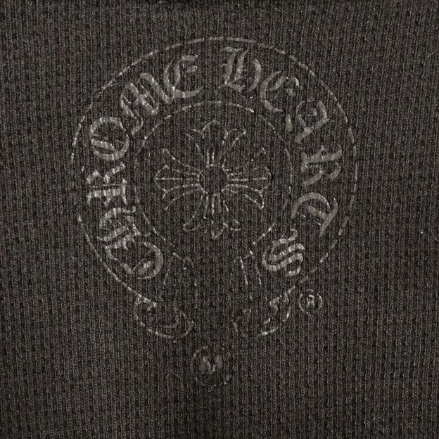 クロムハーツ ホースシュー パーカー コットン  ブラック