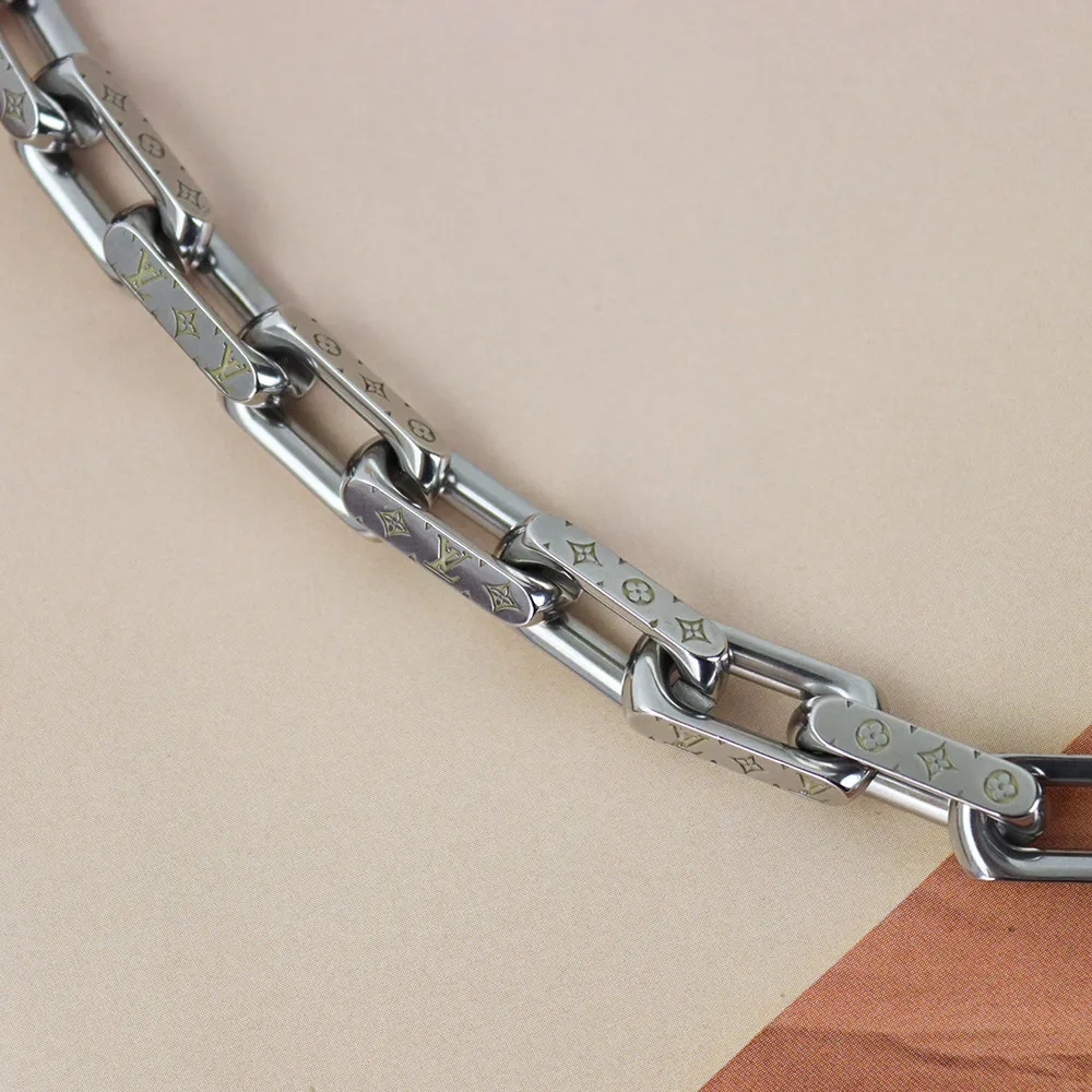 【国内発送/直営店】ネックレス BTS 防弾少年団 のジョングク着用 ♪ 完売必至 ★コリエ チェーン モノグラム