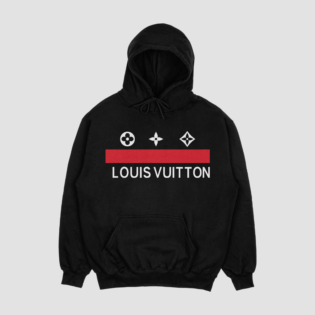 LOUIS VUITTON キャラクターアルファベットロゴプリントパーカー