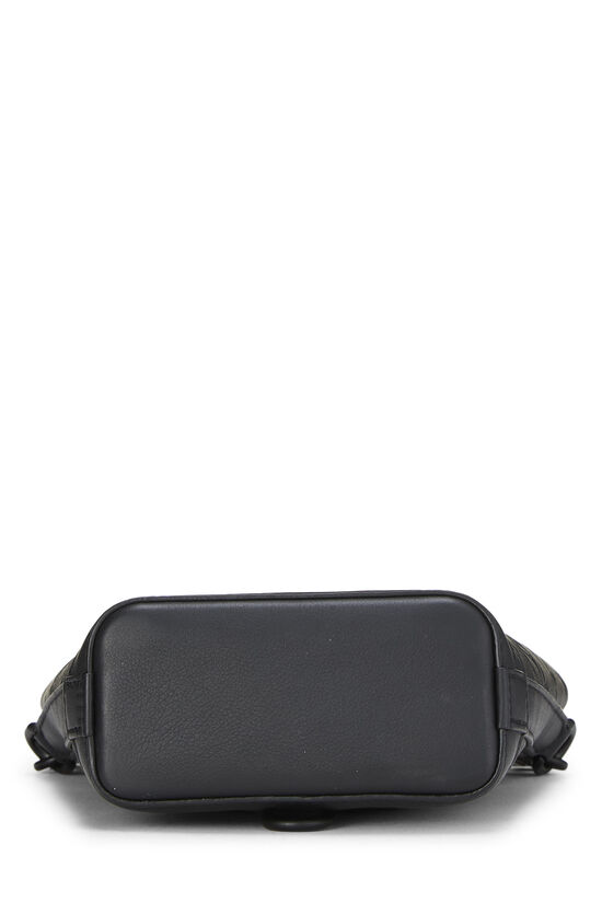 LOUIS VUITTON ルイ ヴィトン M82248 ノエ･スリング モノグラム･シャドウ カーフレザー メンズ ショルダーバッグ 斜め掛け ブラック-JAPAN DUTY FREE