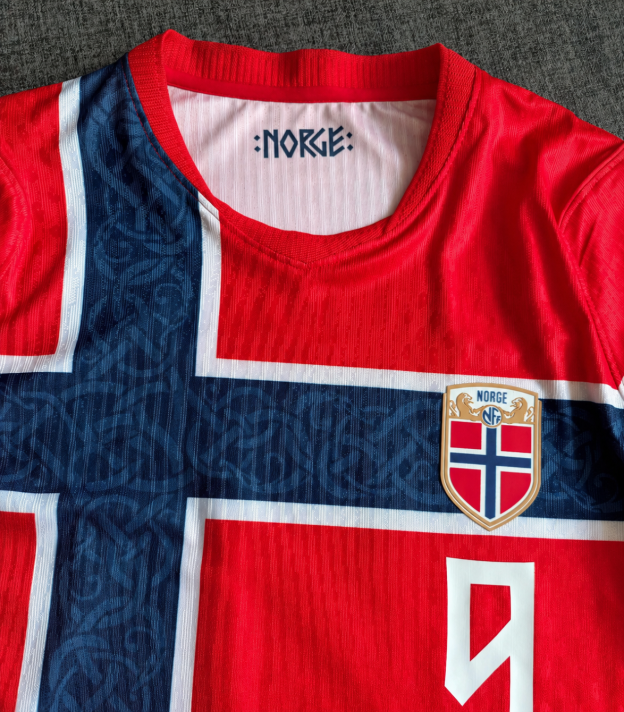 Nike ノルウェー 2026 ワールドカップ ホーム スタジアムジャージ 選手着用モデル