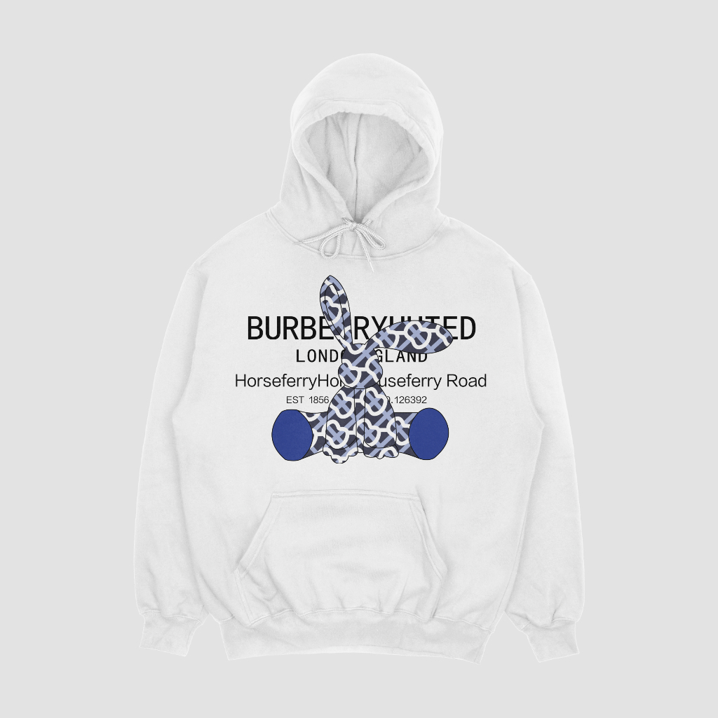 Burberry くまちゃんキャラクタープリントパーカー