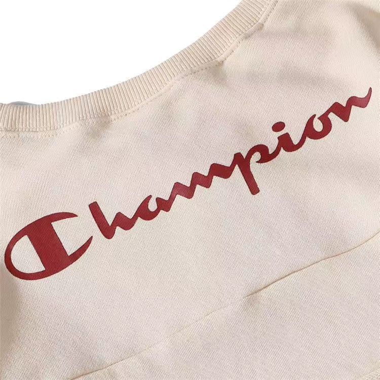 Champion 秋冬のピュアコットンスポーツスウェット クル