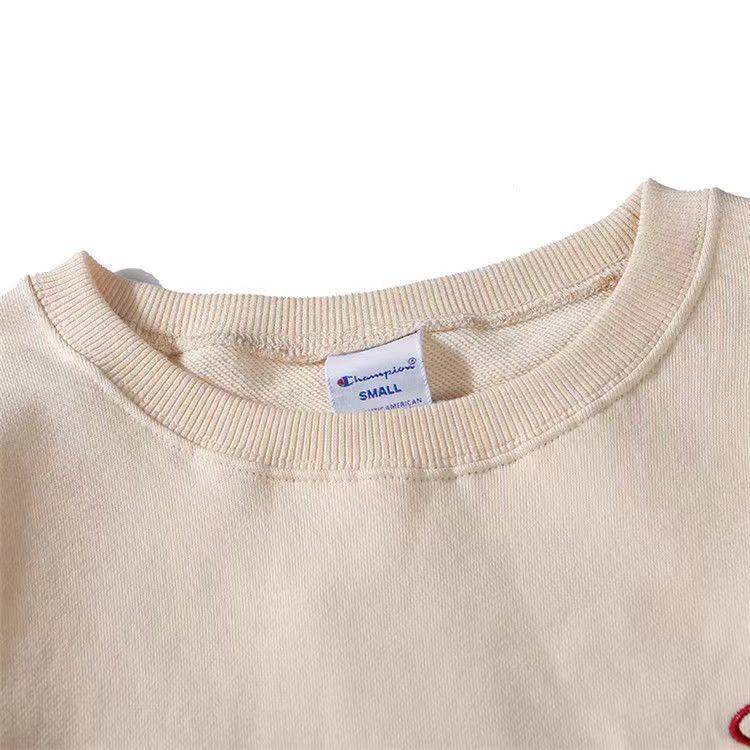Champion 秋冬のピュアコットンスポーツスウェット クル