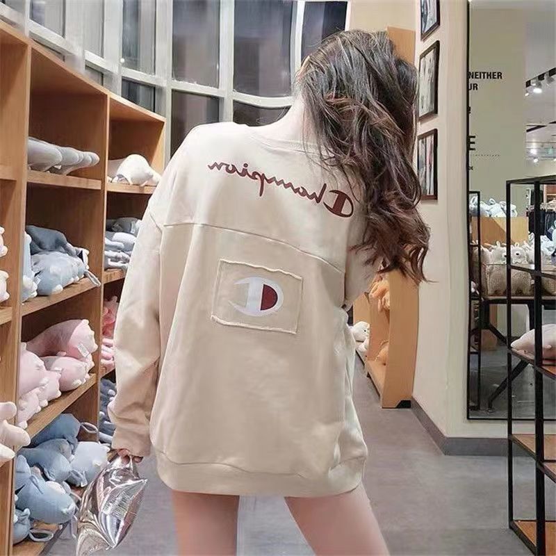 Champion 秋冬のピュアコットンスポーツスウェット クル