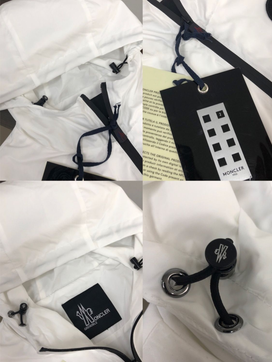 MONCLER春夏メンズフード付き長袖ジャケット