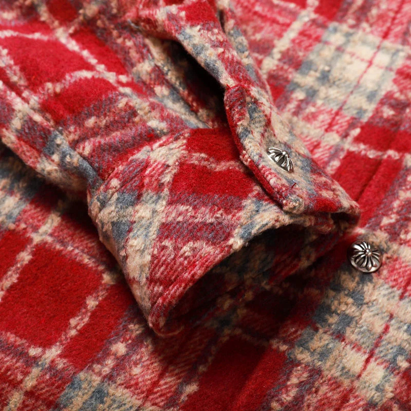 【Chrome Hearts】クロムハーツ ホースシュークロス 刺繍ジャケット - ブラック ストリートスタイル