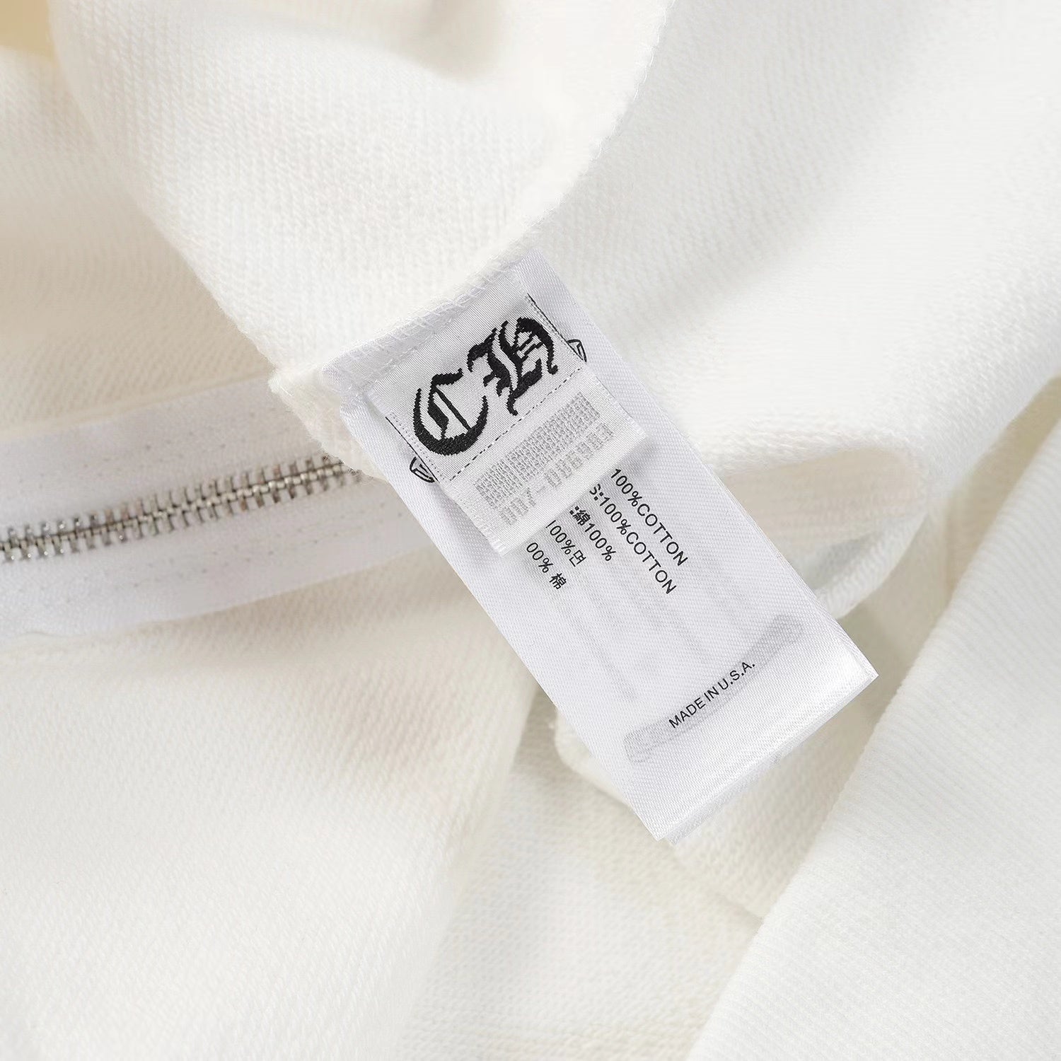 【クロムハーツ】 Chrome Hearts Zip Up Hoodie M5010 　　パーカー