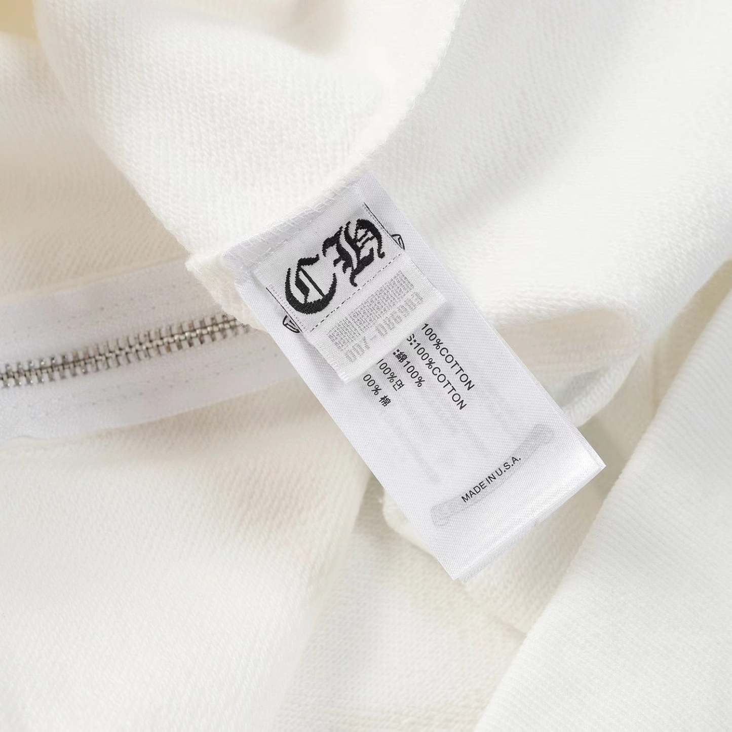 【クロムハーツ】 Chrome Hearts Zip Up Hoodie M5010 　　パーカー