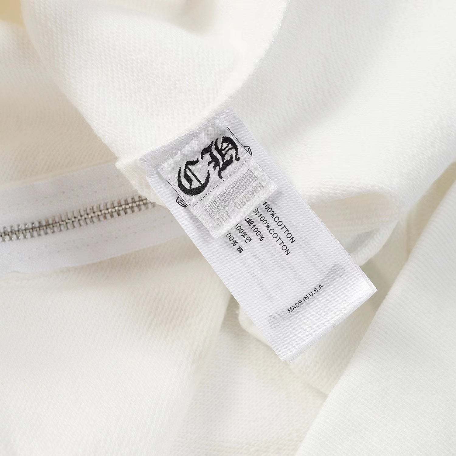 【クロムハーツ】 Chrome Hearts Zip Up Hoodie M5010 　　パーカー