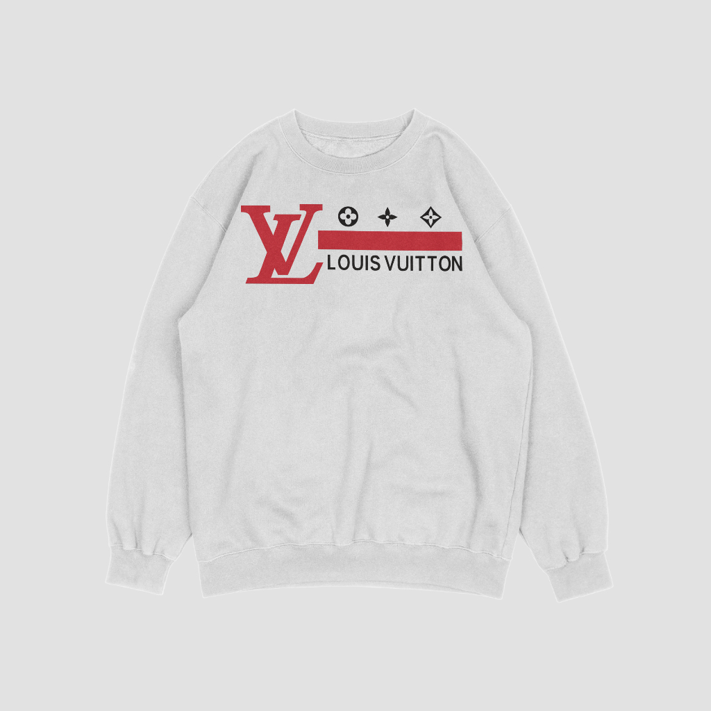 LOUIS VUITTON キャラクターアルファベットロゴプリントスウェット クル