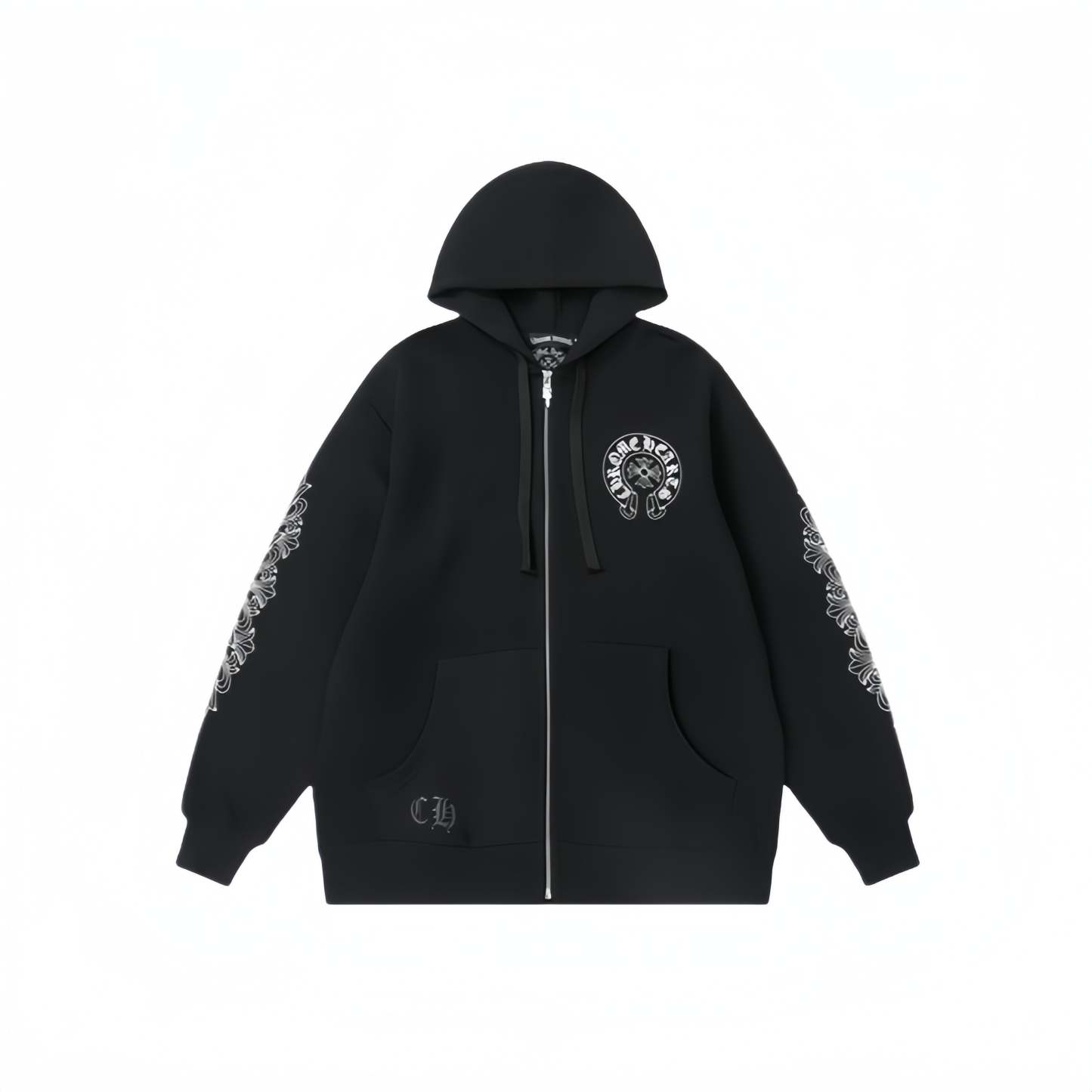 【クロムハーツ】 Chrome Hearts Zip Up Hoodie M8515 Tシャツ 長袖パーカー