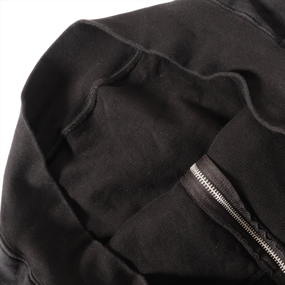 クロムハーツ ホースシュー パーカー コットン  ブラック