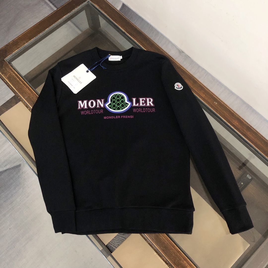MONCLER モンクレール 新作パーカー トレーナー 長袖 ブランド 丸襟 カジュアル 人気  秋服 メンズ