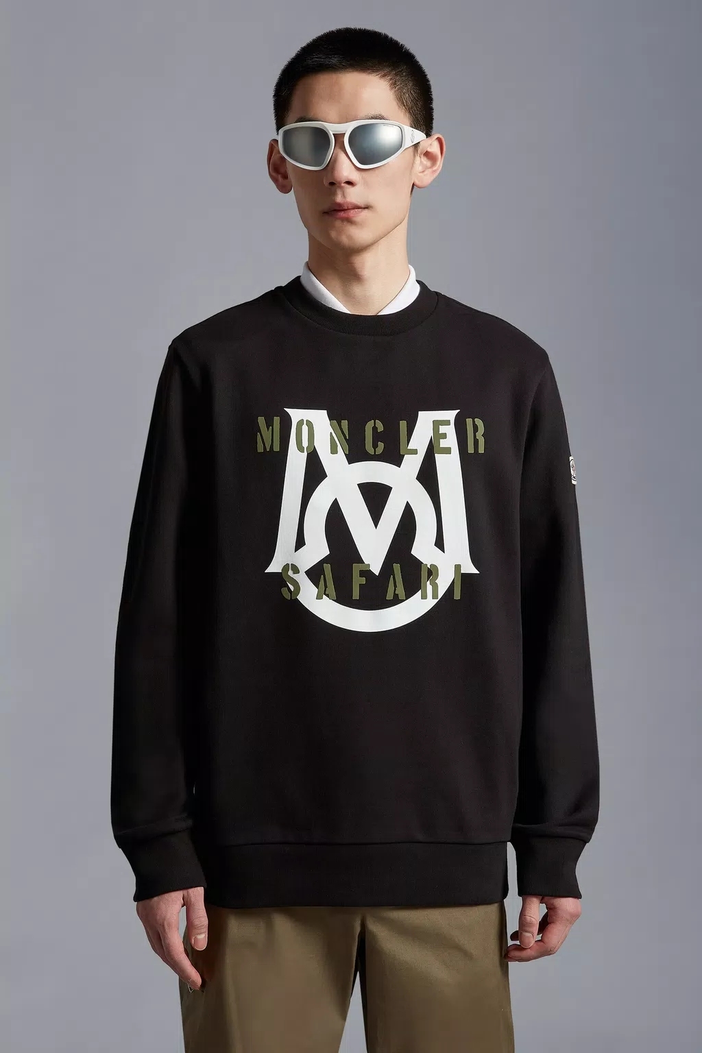 大人気★【MONCLERモンクレール】スウェットシャツ  メンズ カジュアル クルーネック