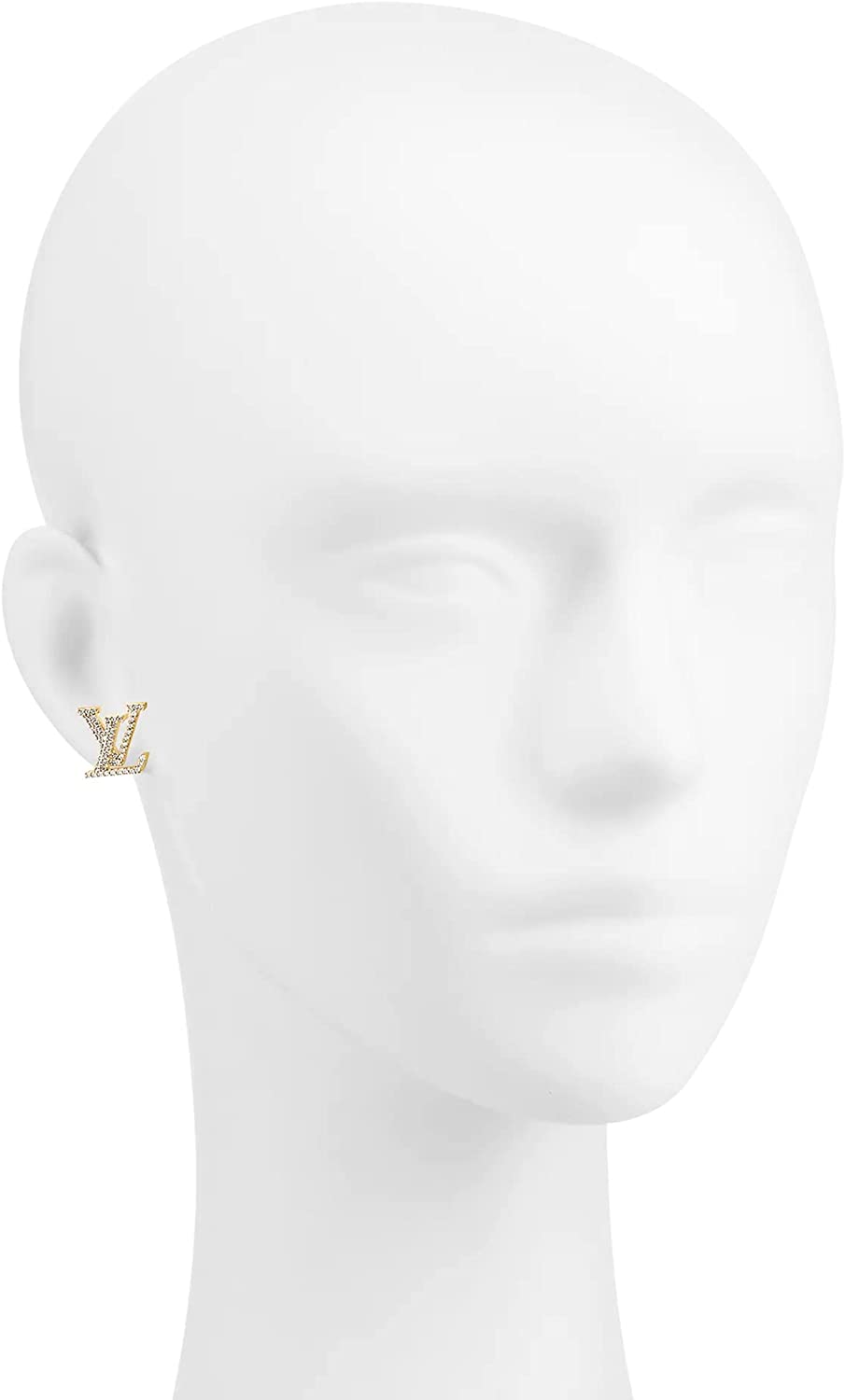 【国内発送/直営店】M00609 ブックル ドレイユ・LVアイコニック ストラス ピアス Gold (ゴールド)