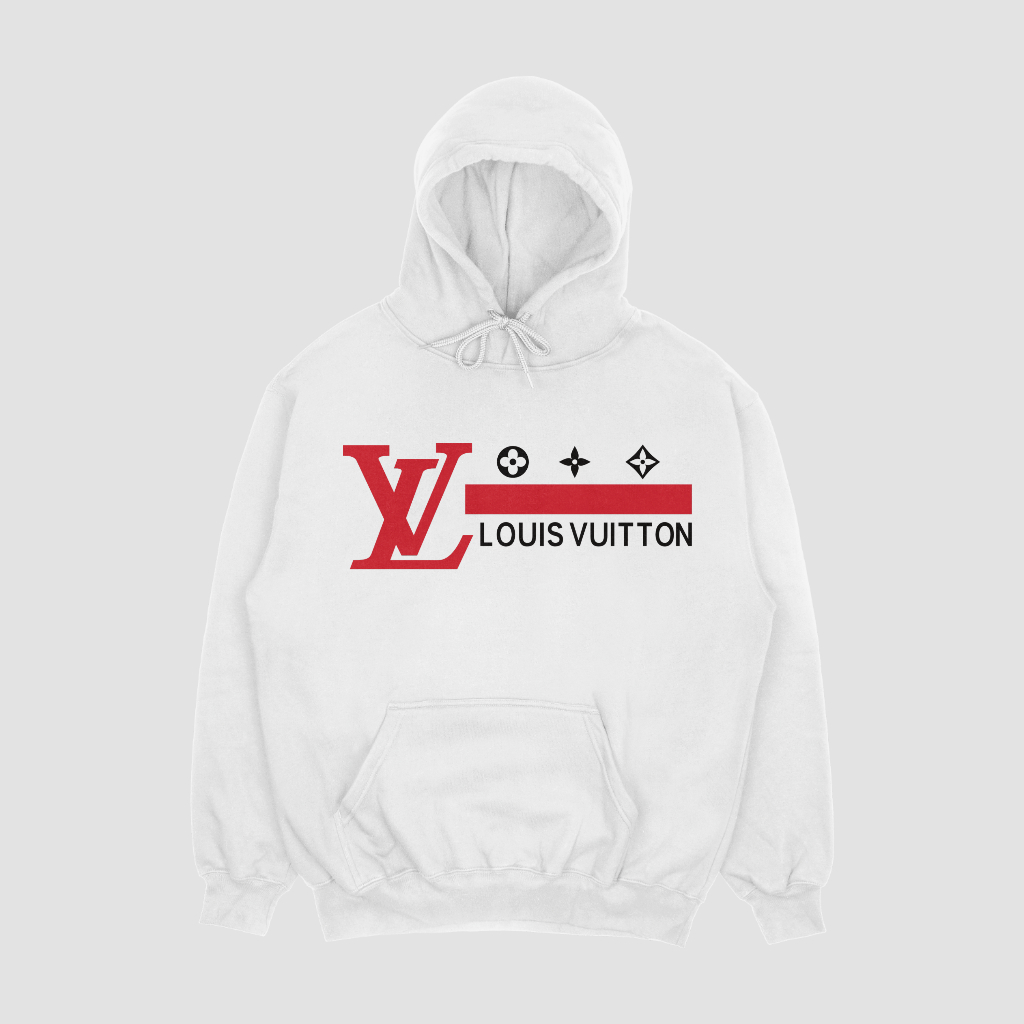 LOUIS VUITTON キャラクターアルファベットロゴプリントパーカー