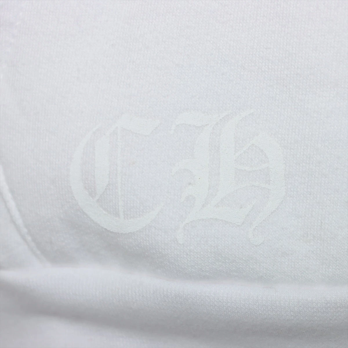 クロムハーツ パーカー コットン  ホワイト ローリングストーンズ