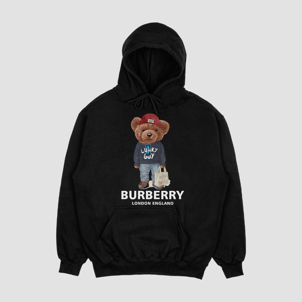 Burberry くまちゃんキャラクタープリントパーカー