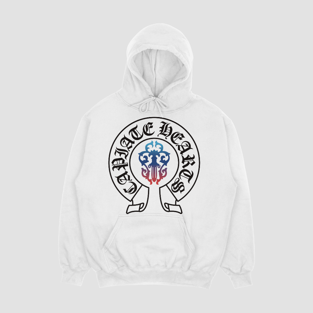 Chrome Hearts クラシックなロゴプリントパーカー