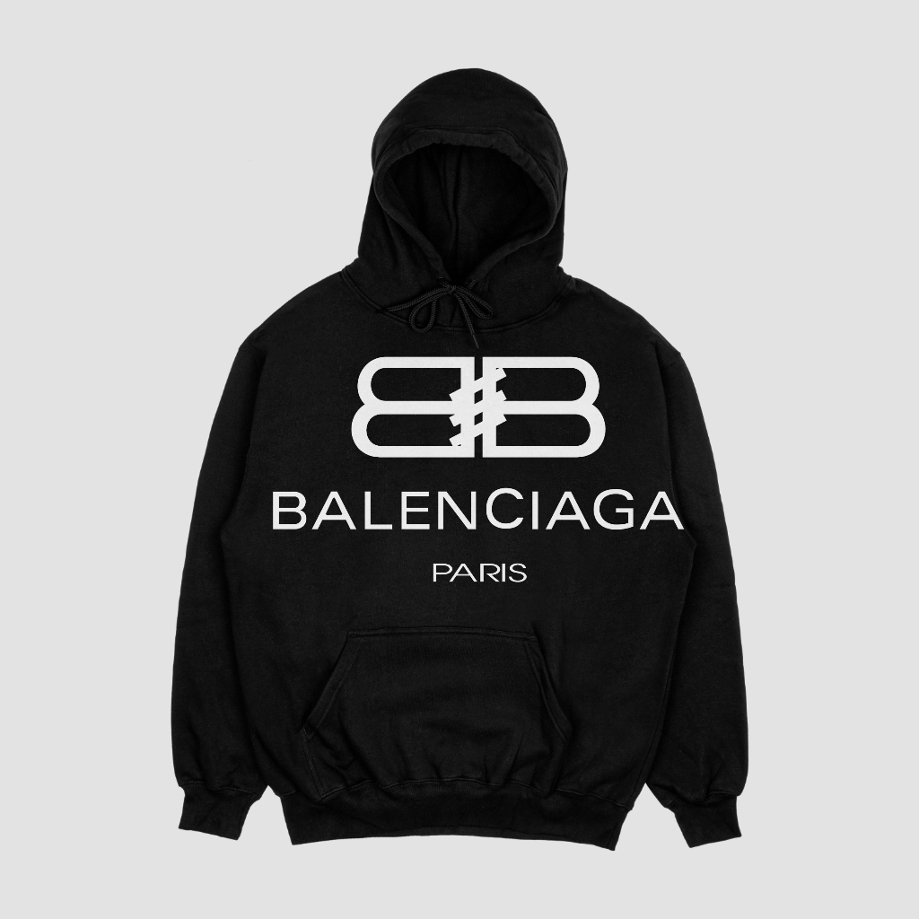 Balenciaga クラシックなアルファベットプリントのパーカー