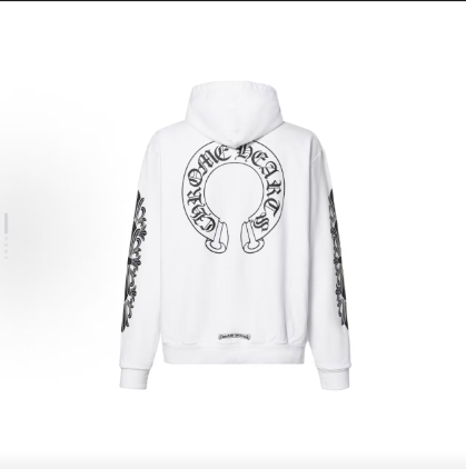 クロムハーツ パーカー ホースシュー＆フローラルクロス