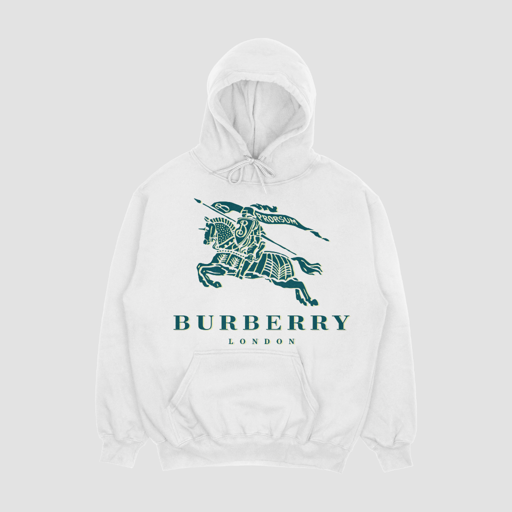 Burberry ロゴアルファベットプリントパーカー