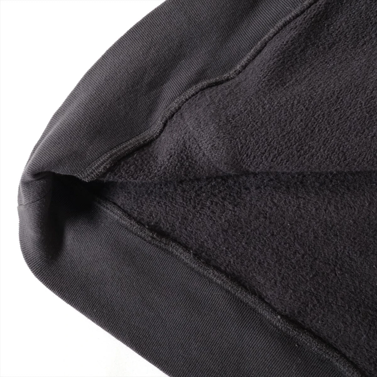 クロムハーツ Y NOT パーカー コットン  ブラック クロスパッチ