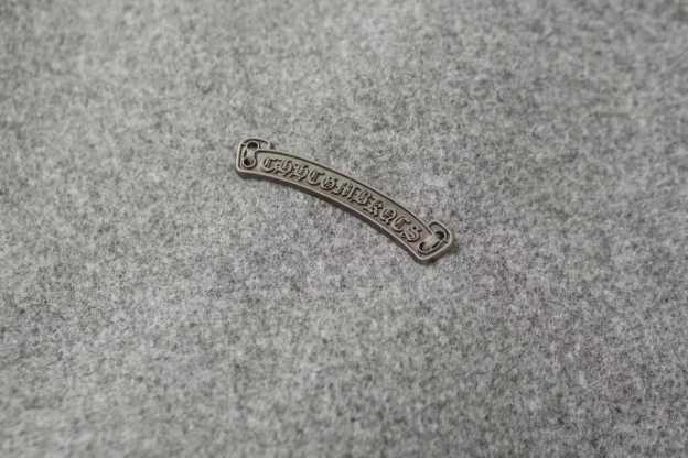 【Chrome Hearts】クロムハーツ マルチクロス グレー×ブラック バーシティジャケット