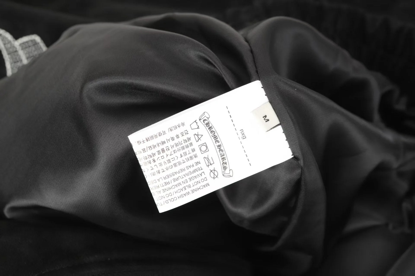 【Chrome Hearts】クロムハーツ ホースシュークロス 刺繍ジャケット - ブラック ストリートスタイル