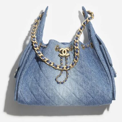 【大人気◆デイリー使いに♪】CHANEL25 スモール バッグ デニム