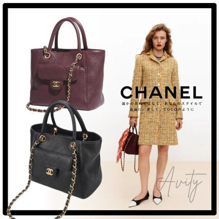 可愛い♪【CHANEL】フロントポケットバッグ