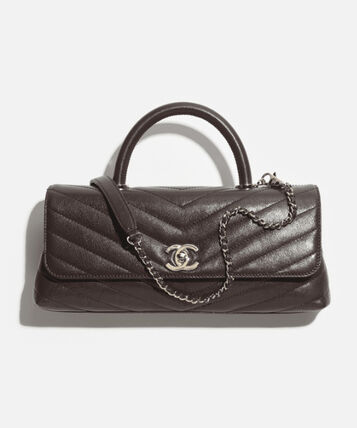 【CHANEL】26SS☆高級感 ココハンドルバッグ 横長