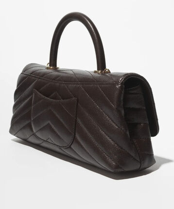 【CHANEL】26SS☆高級感 ココハンドルバッグ 横長
