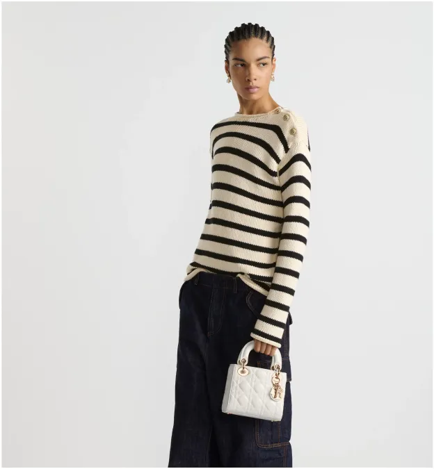 LADY DIOR ミニバッグ カナージュ☆M0505ONGE